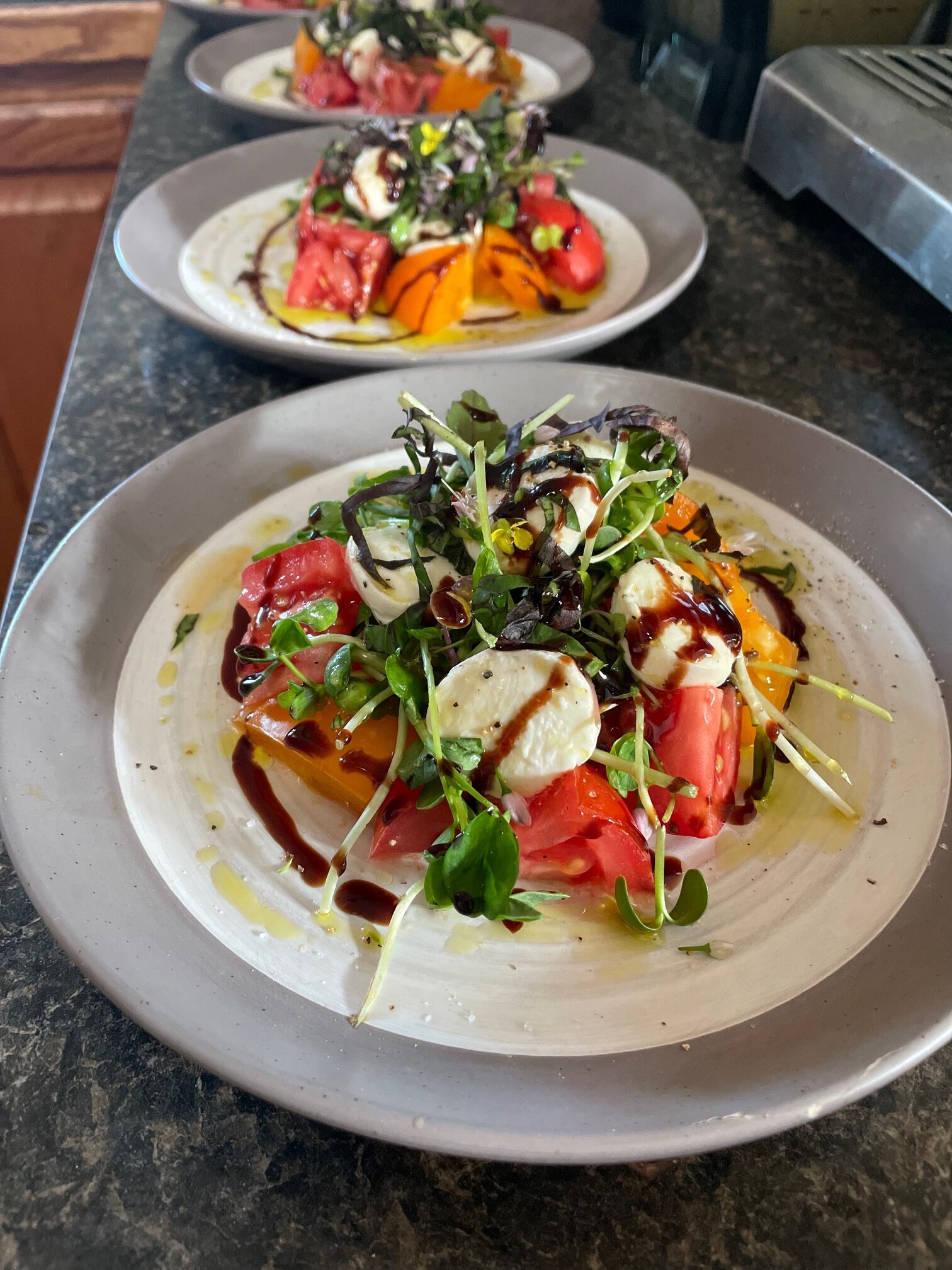 Private chef-prepared dish by The Holistic Trick